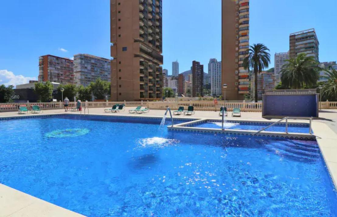 Precioso Apartamento A Estrenar En Primera Linea De Playa Бенидорм Экстерьер фото